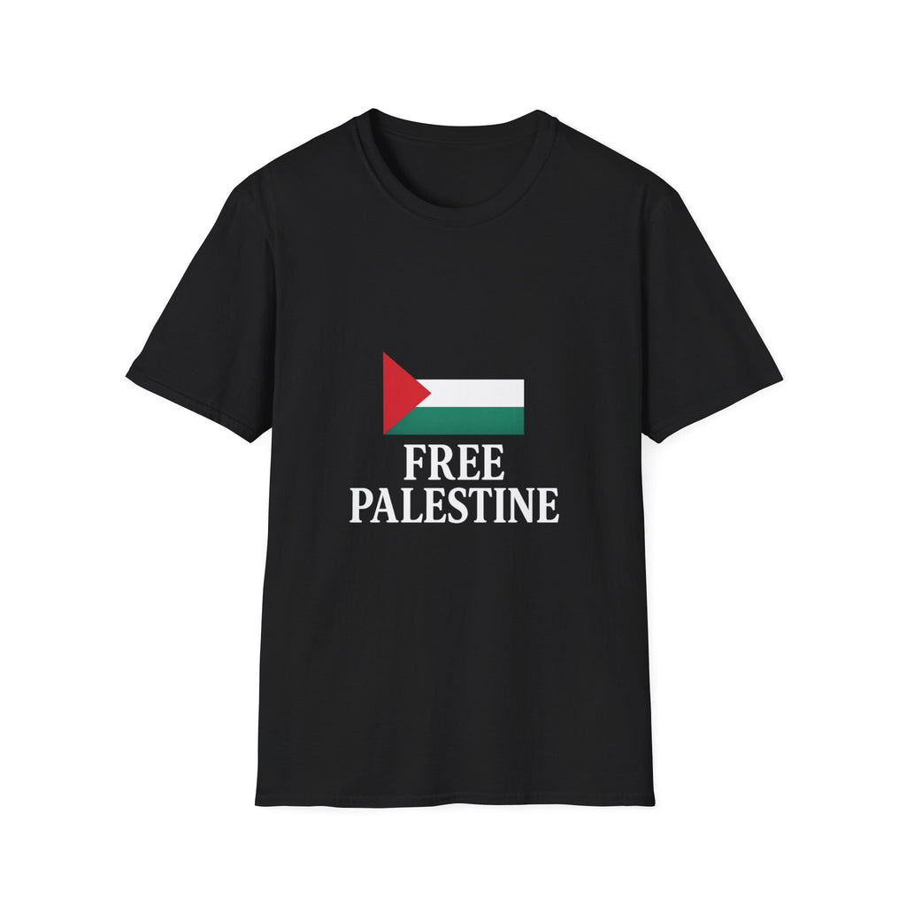 Free Palestine Black T-Shirt