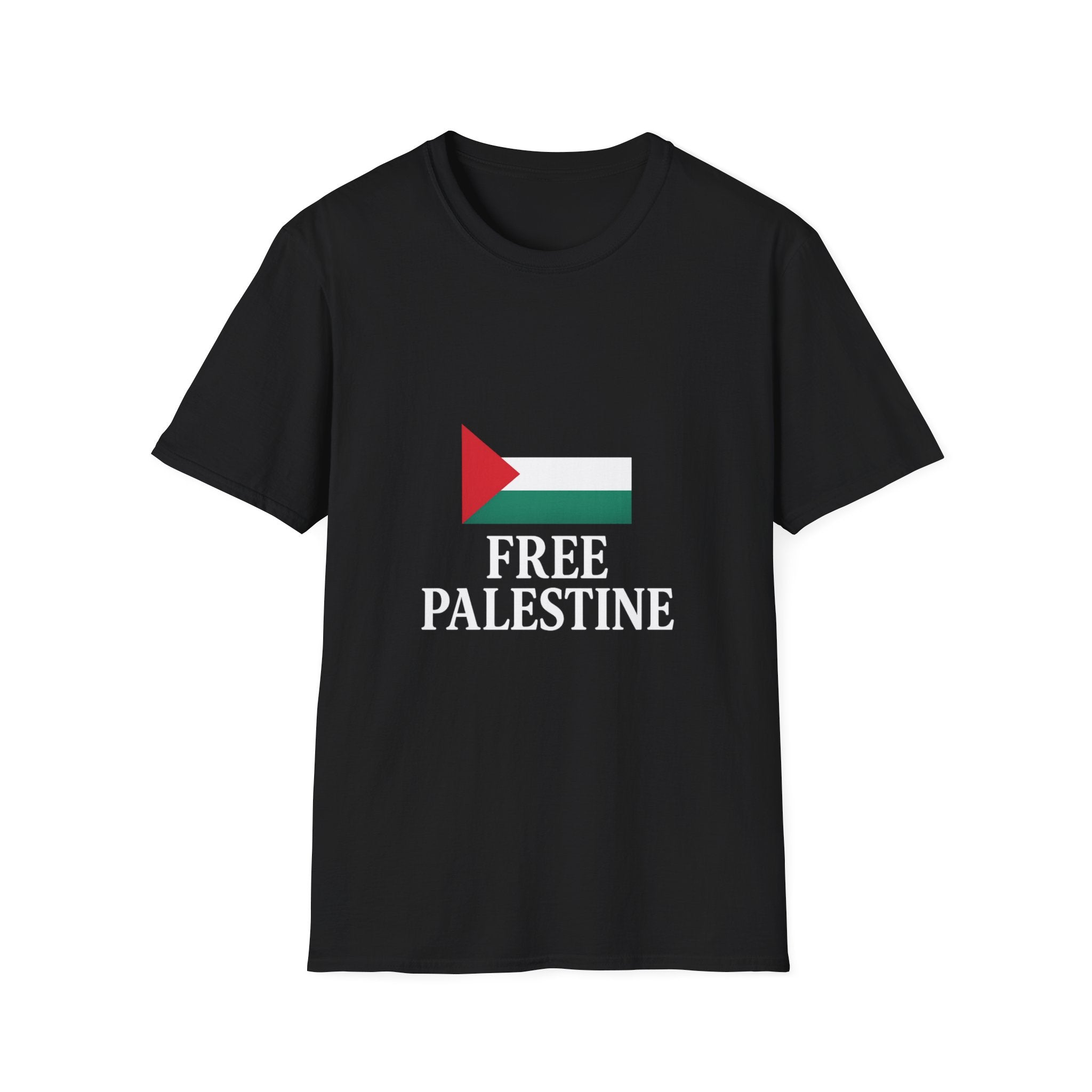 Free Palestine Black T-Shirt