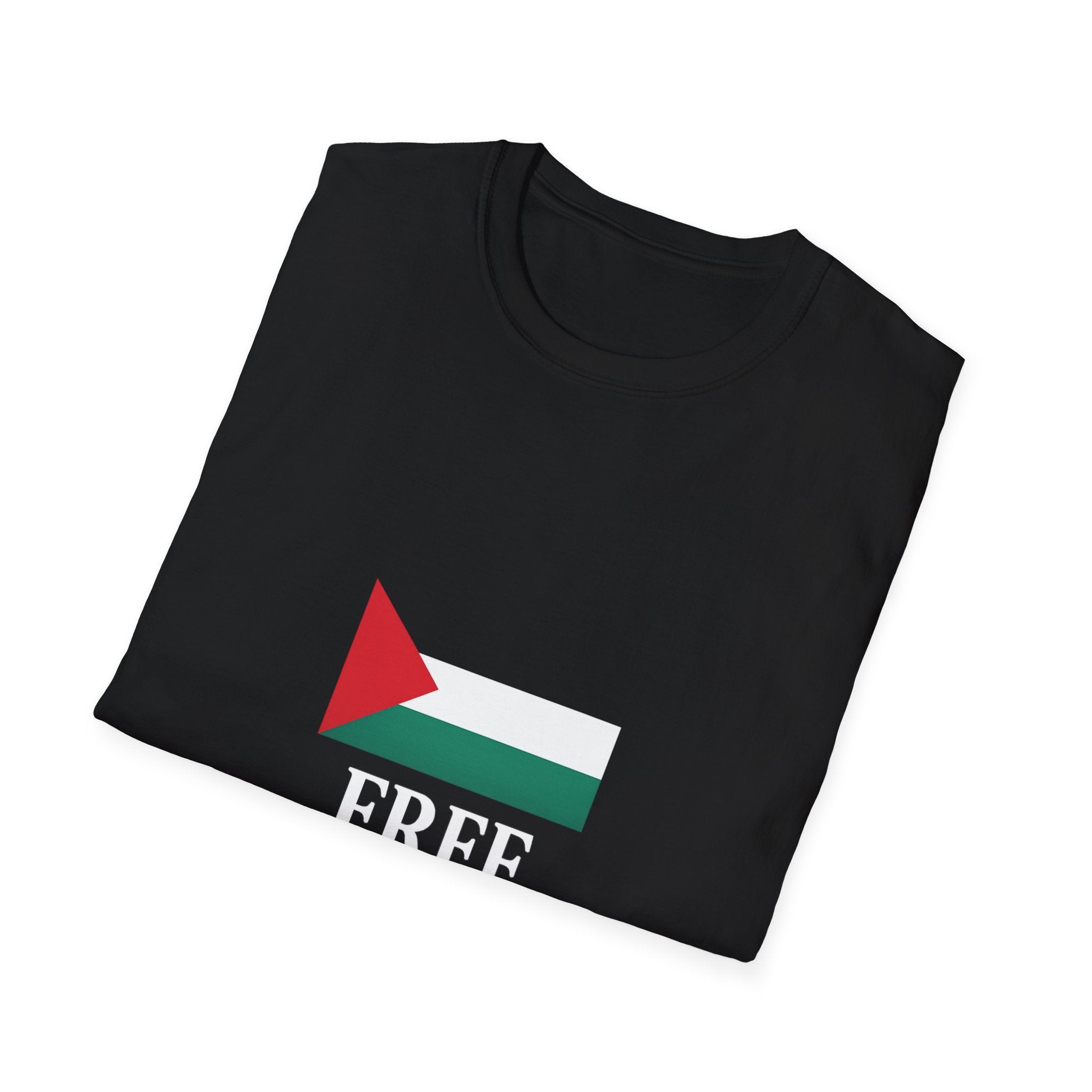 Free Palestine Black T-Shirt